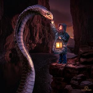 The Kid and the Snake Concept Art